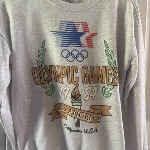 Youth Gray Olympic Games 1984 Sweatshirt
